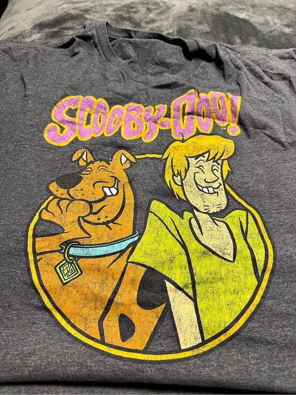 Scooby-Doo Graphic Tee in Gray